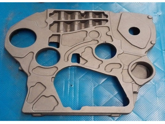Ukuran Akurat OEM Bagian Besi Cor Abu-abu Gear Box Perlakuan Permukaan Sand Blasting