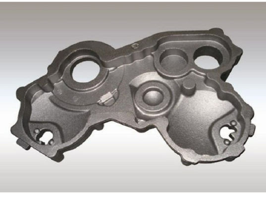 OEM Berkualitas Tinggi Pasir Cast Grey Bagian Besi Kotak Gear Shot Blasting Perlakuan Permukaan Ukuran yang Tepat