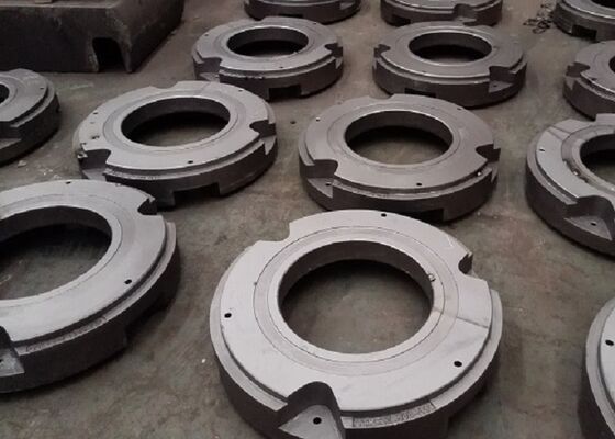 OEM Berkualitas Tinggi Pasir Cast Iron Wheel Counter Berat Untuk Mesin Teknik