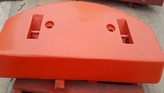 OEM Vacuum Sand Casting Counter Berat Untuk Forklift / Forklift Listrik