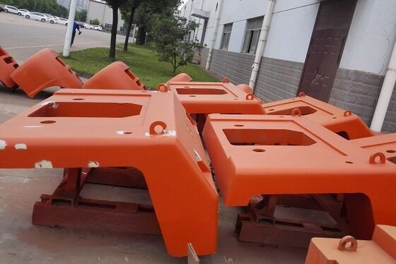 Bantalan Berat Besi Cor Cor Cor GG150 Berkualitas Tinggi OEM untuk Mesin Teknik
