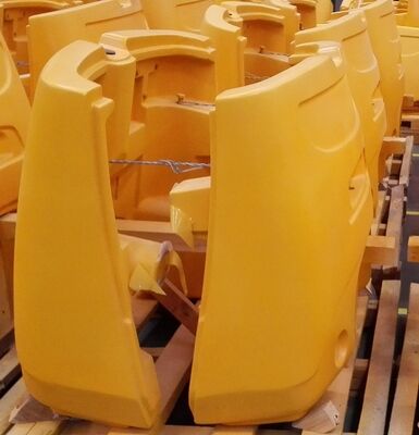 Bantalan Berat Besi Cor Proses-V Kustom OEM untuk Peralatan Teknik