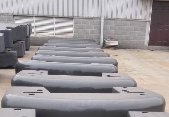 Listrik Penghitung Berat Untuk Roller Cast Iron Counterweight Kinerja Tinggi
