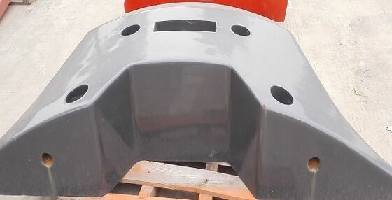 Penghitung Permukaan Halus Berat 3,5 Ton Untuk Loader Finish Lukisan Berat 1500 Kg