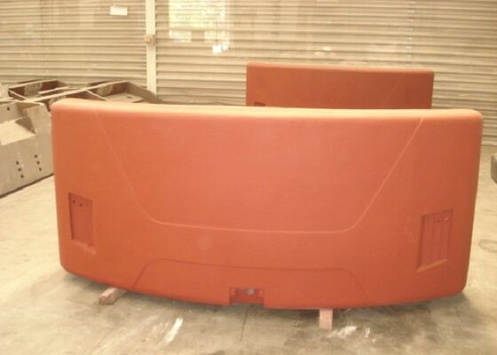 Mesin Kehutanan Besar Cast Iron Counterweight Struktur Padat Layanan OEM