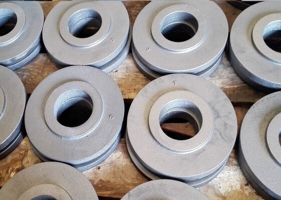 Sand Casting Grey Iron Casting Dengan Pallet Pallet / Box Packing