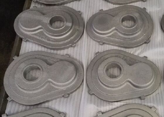 OEM Kualitas Tinggi Pasir Cast Iron Cover Dengan Ukuran Tepat Finish Painting untuk Mesin Teknik