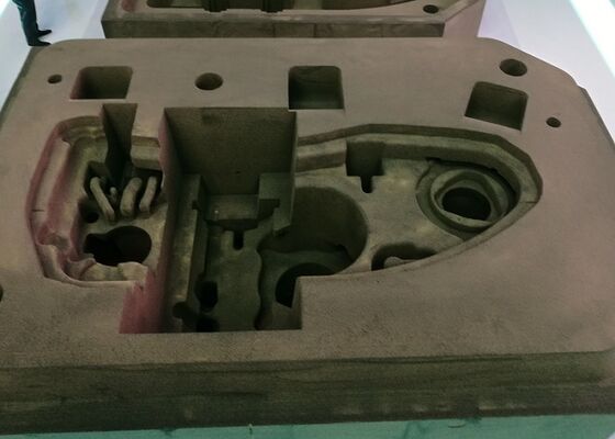 Green Sand Casting Bagian Pencetakan 3D OEM Tersedia Untuk Mesin Pertanian