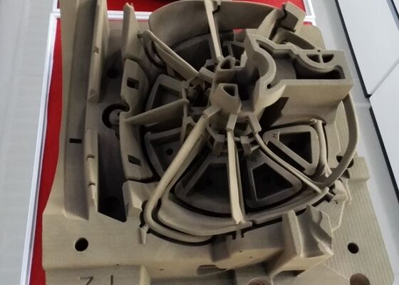 Green Sand Casting Bagian Pencetakan 3D OEM Tersedia Untuk Mesin Pertanian