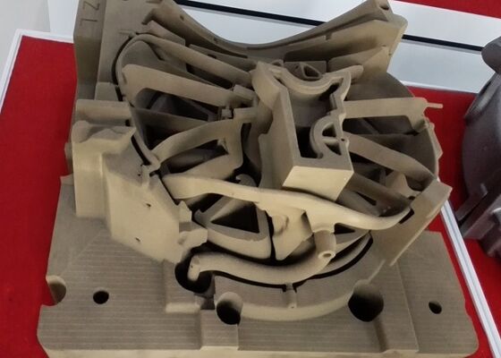 Green Sand Casting Bagian Pencetakan 3D OEM Tersedia Untuk Mesin Pertanian