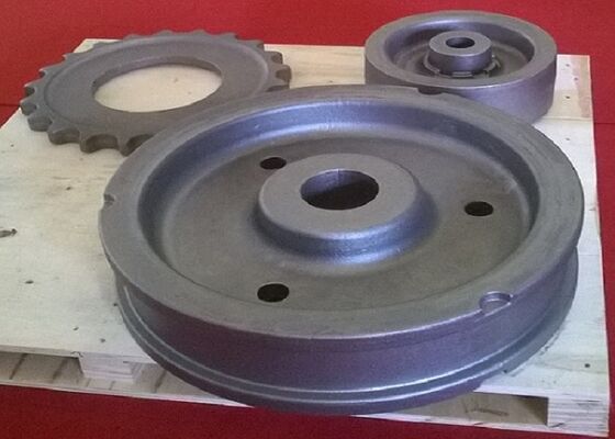 ISO9001 Sertifikat OEM Mesin Pasir Cast Iron Truck Bagian Wheel Hub Layanan OEM Tersedia