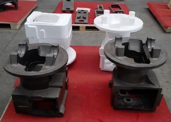 36kg Pasir Besi Cor Valve Layanan OEM Tersedia Dengan Permukaan Halus