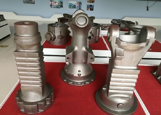 Suku Cadang Lengan Kontrol Besi Cor Kustom Berkualitas Tinggi untuk Mesin Konstruksi