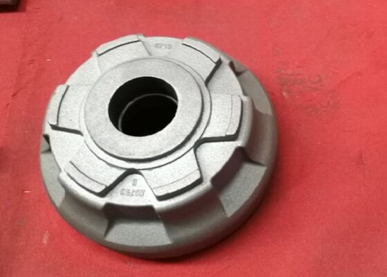 Shot Blasting Surface Green Sand Casting Roda Hub Untuk Wheel Crane