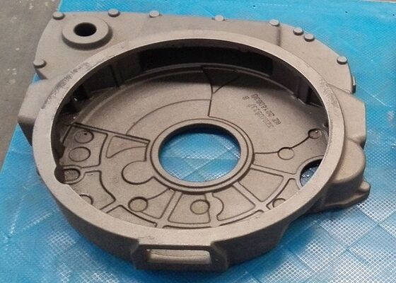 Suku Cadang Besi Cor Cetakan Pasir OEM Roda Gila Dimensi Akurat Untuk Mesin Konstruksi