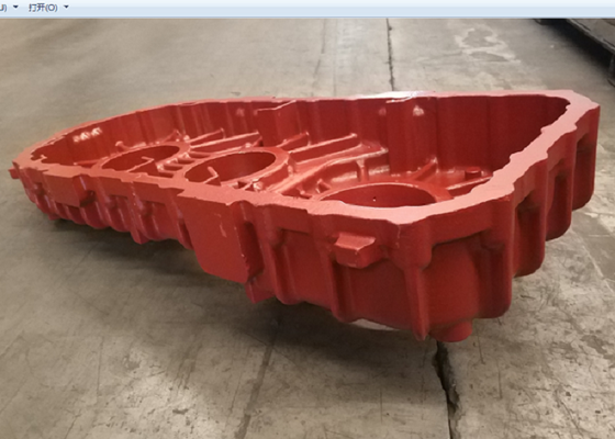 OEM Pasir Casting Bagian Besi Transmisi Dan Transfer Case Untuk Platform Kerja Udara