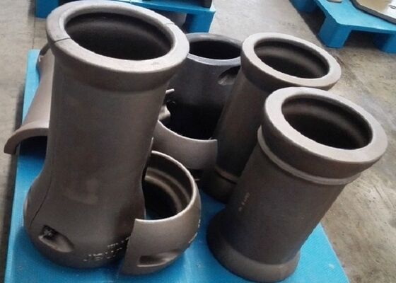 Resin Pasir Casting Bagian Besi Lempeng Untuk Mesin Konstruksi & Kendaraan Industri