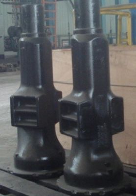Layanan OEM Pengecoran pasir resin Suku cadang besi ulet lengan gandar untuk Suku Cadang Mesin Konstruksi