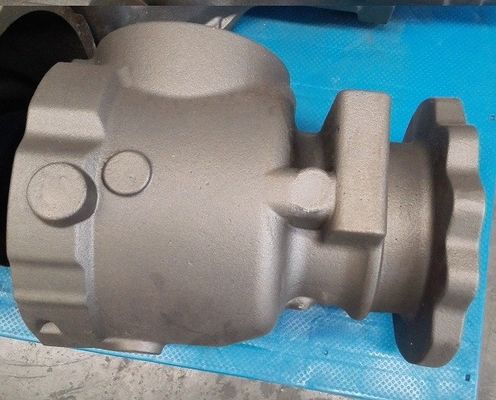 Resin Pasir Casting Bagian Besi Lempeng Untuk Mesin Konstruksi & Kendaraan Industri
