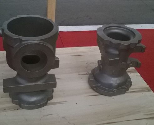 Resin Pasir Casting Bagian Besi Lempeng Untuk Mesin Konstruksi & Kendaraan Industri