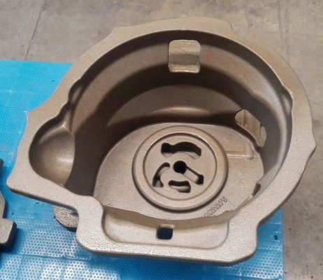 Suku Cadang Pengecoran Busa Hilang Mesin Besi Casing Konverter Torsi Untuk Kendaraan Industri Truk Forklift