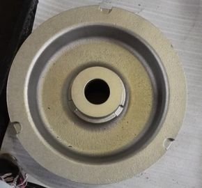 Agricultural Machinery Cast Iron Parts Steering Road Wheel With Shot Blasting Surface