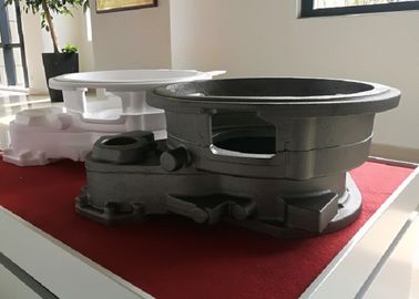Iron Casting Tor Con Case Permukaan Halus Dengan Perawatan Permukaan Shot Blasting