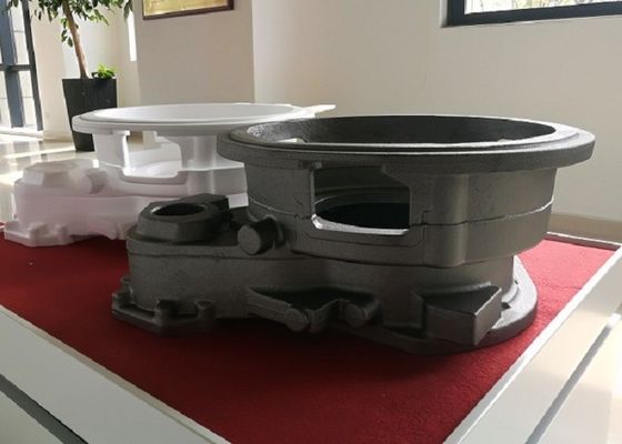 Iron Casting Tor Con Case Permukaan Halus Dengan Perawatan Permukaan Shot Blasting