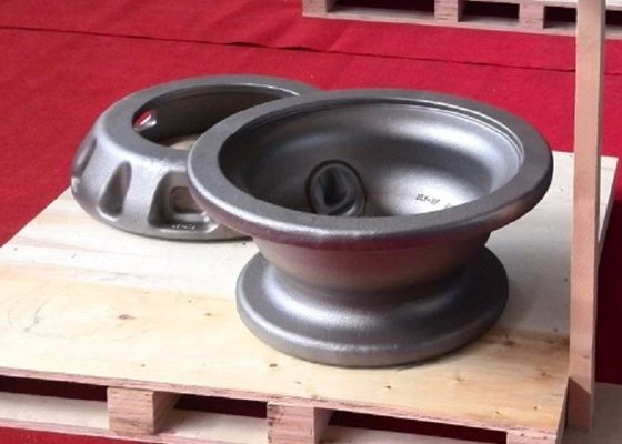 Custom High Quality Sand Cast Iron Bagian Mesin Pertanian Spacer Wheel Sertifikat IATF16949