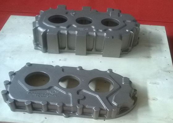 Suku Cadang Kotak Transfer Besi Cor Pasir OEM 46kg Berkualitas Tinggi untuk Mesin Industri