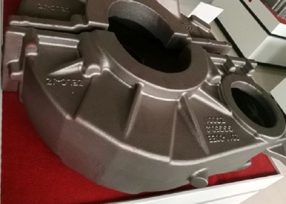 Layanan OEM Tersedia Pasir Cast Iron Rail Transit Casting Parts Transmission Housing