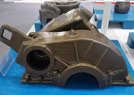 Layanan OEM Tersedia Pasir Cast Iron Rail Transit Casting Parts Transmission Housing
