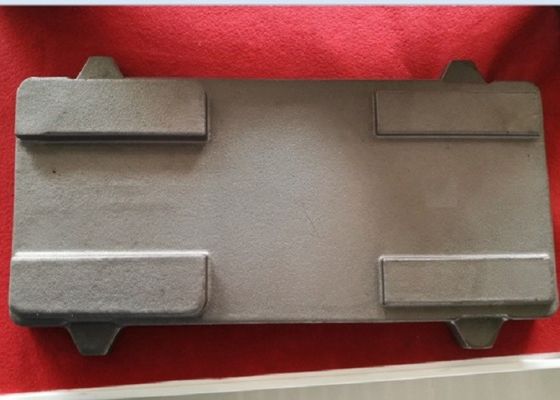 Layanan OEM Kereta Api Transit Pasir besi cor Bagian Plat Bantalan Untuk Mesin Industri