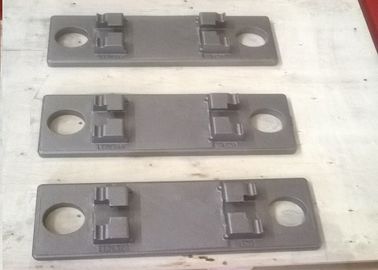 Layanan OEM Rail Transit Casting Parts Bantalan Plat Untuk Kereta Api