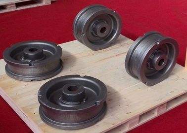 Shot Blasting Surface Green Sand Casting Roda Hub Untuk Wheel Crane