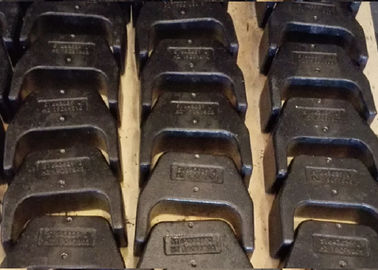Green Sand Cast Counterweight Kecil Untuk Forklift Dengan Lukisan Selesai