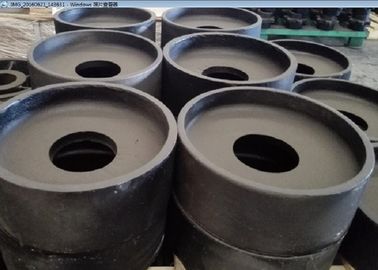 43 Kg Green Sand Cast Iron Wheels FC250 GG25 HT250 Bahan Dengan Lukisan Selesai