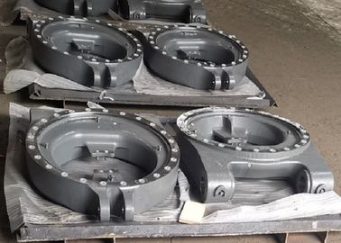 Mesin Konstruksi Resin Sand Casting Putaran Link Dengan Permukaan Peledakan Tembakan