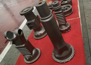 Grey Casting Besi Forklift Front Axle Arm Dimensi Akurat Dengan Lapisan Selesai