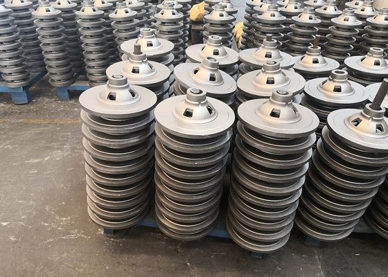 OEM Forklift Truck Sand Casting Bagian Besi Hub Depan Kapasitas yang Memadai Harga yang Kompetitif