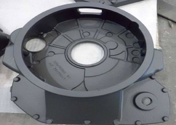 Suku Cadang Besi Cor Cetakan Pasir OEM Roda Gila Dimensi Akurat Untuk Mesin Konstruksi