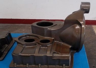 Sand Casting Rail Transit Equipment Parts Kopling Case Dengan Permukaan Halus