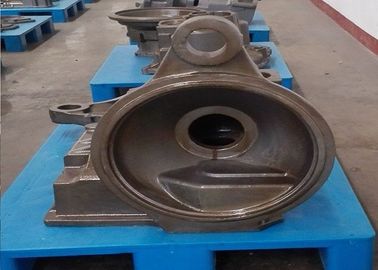 Sand Casting Rail Transit Equipment Parts Kopling Case Dengan Permukaan Halus