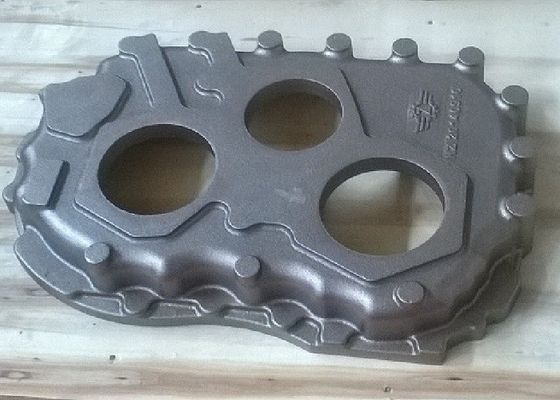 OEM Kualitas Tinggi Pasir Cast Iron Cover Dengan Ukuran Tepat Finish Painting untuk Mesin Teknik