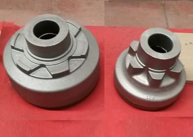 Iron Casting Rail Transit Casting Parts Hub Depan Dengan Tunjangan Pemesinan Kecil