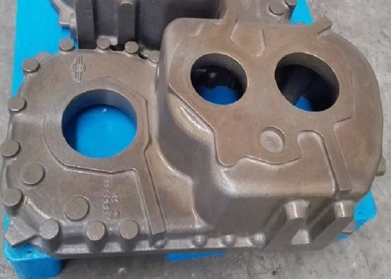 OEM Kualitas Tinggi Pasir Cast Iron Bagian Transfer Case Kualitas Tinggi Kebebasan Pemesinan Kecil