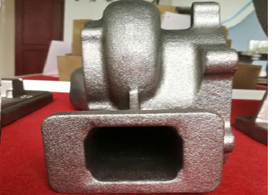 Kualitas tinggi Green Cast Iron Parts Pump Casting OEM Tersedia Finish Painting untuk Mesin Industri