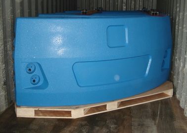 Coran Besi Abu Besar Counterweight Besar Dengan Struktur Finish Lukisan Permukaan Bagus
