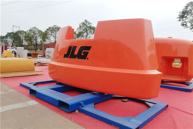 Aerial Work Vehicle Cast Iron Counterweight 500kg - 15000kg Berat Untuk Industri