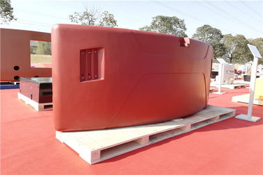 Lukisan Primer 16 Ton Cast Counterweight Tembakan Blasting Dan Permukaan Grinding